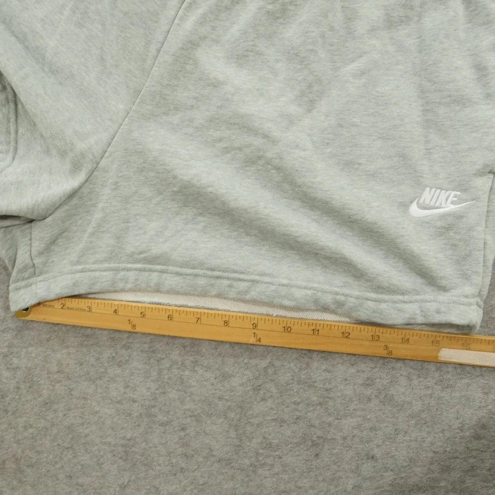 Nike Sportswear Shorts Womens Plus 1X Fleece Essentials Terry Elastic Waist